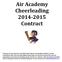 Air Academy Cheerleading Contract