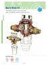 Serie ECO 3T. Threaded end back flow preventer with controllable reduced pressure zone. made in. Application fields. Protection E U R O P E