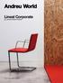 Lineal Corporate. by Lievore Altherr Molina. Andreu World / Lineal Corporate
