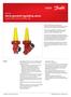 Hand operated regulating valves Types REG-SA and REG-SB