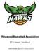Ringwood Basketball Association 2016 Season Handbook