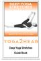Deep Yoga Stretches Guide Book