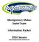 Montgomery Makos Swim Team. Information Packet Season