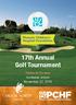 17th Annual Golf Tournament Pinnacle Course