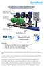 Europak ExeFlexx Variable Speed Booster Sets WRAS Approved Product (Approval Number )