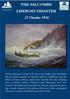 THE SALCOMBE LIFEBOAT DISASTER 27 October 1916
