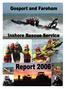 Contents. Incident Reports. Gosport and Fareham Inshore Rescue Service Annual Report Cover Pictures