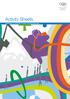 Activity Sheets EXERCISES TO SUPPORT OLYMPIC VALUES EDUCATION