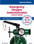 Emergency Oxygen Administration Lecture Guide