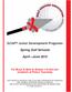 GCAPT Junior Development Programs. Spring Golf Schools. April June 2015