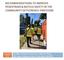 RECOMMENDATIONS TO IMPROVE PEDESTRIAN & BICYCLE SAFETY IN THE COMMUNITY OF FLORENCE-FIRESTONE