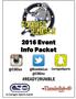 2016 Event Info Packet