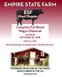 EMPIRE STATE FARM ESF. Final Chapter. Complete Full Blood Wagyu Dispersal. SATURDAY SEPTEMBER 22, :00 p.m. (EST)