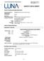 TrueClot Blood Simulant Clotting Solution Date printed: 6/21/17 Date updated: 6/01/17