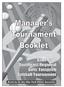 Manager s Tournament Booklet 2006 BABE RUTH FASTPITCH SOFTBALL SOUTHEAST REGIONAL TOURNAMENT