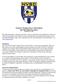 Northern Virginia Soccer Club Policies and Operating Procedures September 5, 2016