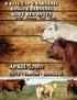 White Cap Charolais Rosso Charolais. 27th Annual Bull Sale. April 5, :00 PM Howe Farm Moose Jaw, SK