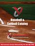 Baseball & Softball Catalog