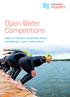 Open Water Competitions. FAQs for Masters swimmers about competing in open water events