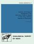 TE,CHNICAL MONOGRAPH No.,3, Z'OOLOGICAL SURVEY OF IMOIA 016 'OF INDIA