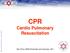 CPR Cardio Pulmonary מרחב ירושלים