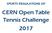 SPORTS REGULATIONS OF. CERN Open Table Tennis Challenge 2017