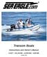 Transom Boats. Instructions and Owner s Manual 8.10YT SR-RIK SR-RIK - 14SR-RIK