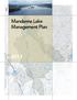 Mandanna Lake Management Plan