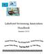 Lakefront Swimming Association Handbook