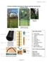 Cat Fence Installation Instructions for Regular and Snow Protection Kits with Extra Posts. List of items shown