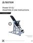 Power VI-GL Assembly & Use Instructions