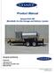 Product Manual. Nomad 830G MP MicroBulk On-Site Storage and Delivery System. Designed and Built by: Chart Inc.