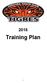 2016 Training Plan 1