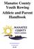 Manatee County Youth Rowing Athlete and Parent Handbook