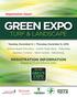 GREEN EXPO TURF & LANDSCAPE. Tuesday, December 6 Thursday, December 8, 2016