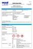 Safety Data Sheet Conforms to Regulation (EC) No. 1907/2006 (REACH), Annex II (453/2010) - Europe