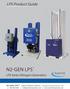LPS Product Guide. LPS Series Nitrogen Generators. N2-GEN LPS TM - Layup Protection System Copyrighted All Rights Reserved
