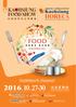 KAOHSIUNG INT L FOOD Show and KAOHSIUNG HORECA 2016 Exhibitor Service Manual. Index