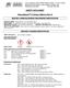 SAFETY DATA SHEET SECTION 1: CHEMICAL PRODUCT AND COMPANY IDENTIFICATION
