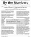 By the Numbers. Volume 23, Number 1 The Newsletter of the SABR Statistical Analysis Committee August, 2013