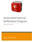 Automated External Defibrillator Program