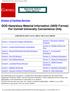 DOD Hazardous Material Information (ANSI Format) For Cornell University Convenience Only