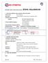 MSDS Ethyl cellosolve. Page 1 of 6 MATERIAL SAFETY DATA SHEET(MSDS)- ETHYL CELLOSOLVE 1 - CHEMICAL PRODUCT AND COMPANY IDENTIFICATION