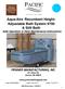 PACIFIC. Aqua-Aire Recumbent Height- Adjustable Bath System 9700 & Still Bath Safe Operation & Daily Maintenance Instructions