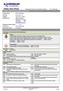 Safety Data Sheet SDS prepared by Steve Davis of Aardvark Clay & Supplies GHS United States Section 1. Product and Company Identification
