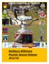 Rothbury Wilkinson Premier Season Release 2015/16