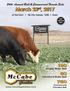 750 Commercial Females Sell. 24th Annual Bull & Commercial Female Sale March 23 rd, Angus Bulls Sell. Hereford Bulls Sell