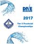 Tier II Provincial Championships