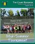 Newsletter of the Walnut Creek Racquet Club. August, Mid-Summer Tournament