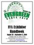 FFA Exhibitor Handbook August 23 September 3, 2018
